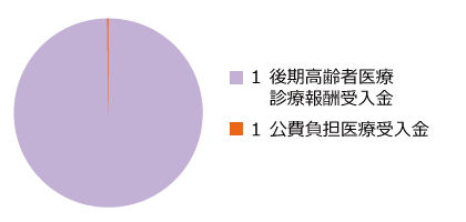 後期高齢者医療事業関係業務(後期高齢者・公費支払勘定)特別会計 歳入